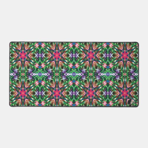 Zesty Kaleids Desk Mat
