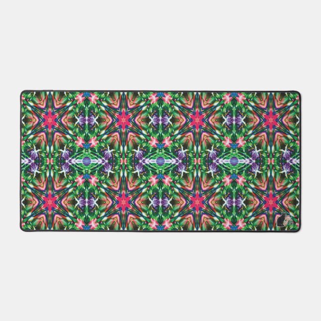 Zesty Kaleids Desk Mat (Front)