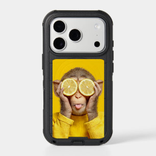 Zesty Monkey - Funny Lemon Eye Monkey Phone Case