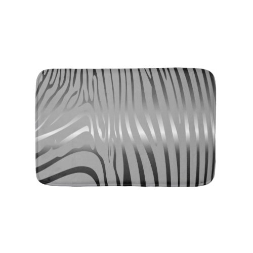 Zesty Zebra Bath Mat