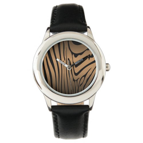 Zesty Zebra Brown  Watch