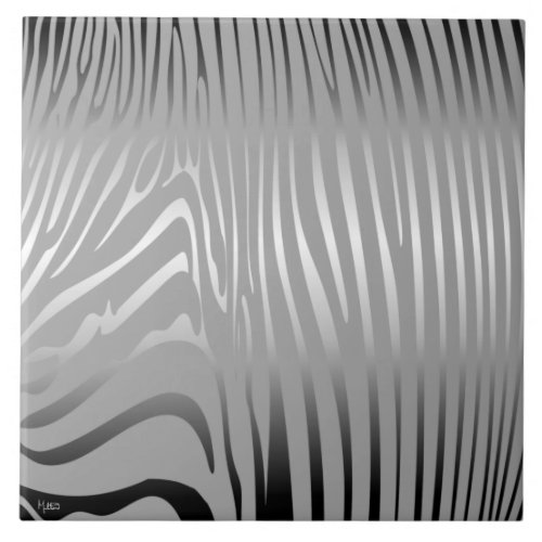 Zesty Zebra Ceramic Tile