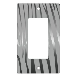 Zesty Zebra Light Switch Cover