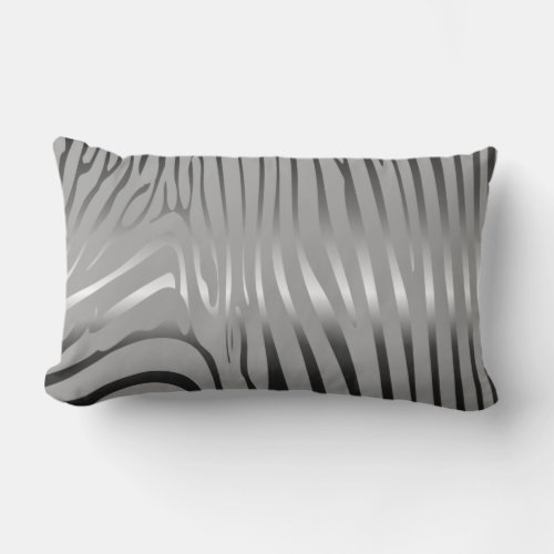 Zesty Zebra Lumbar Pillow