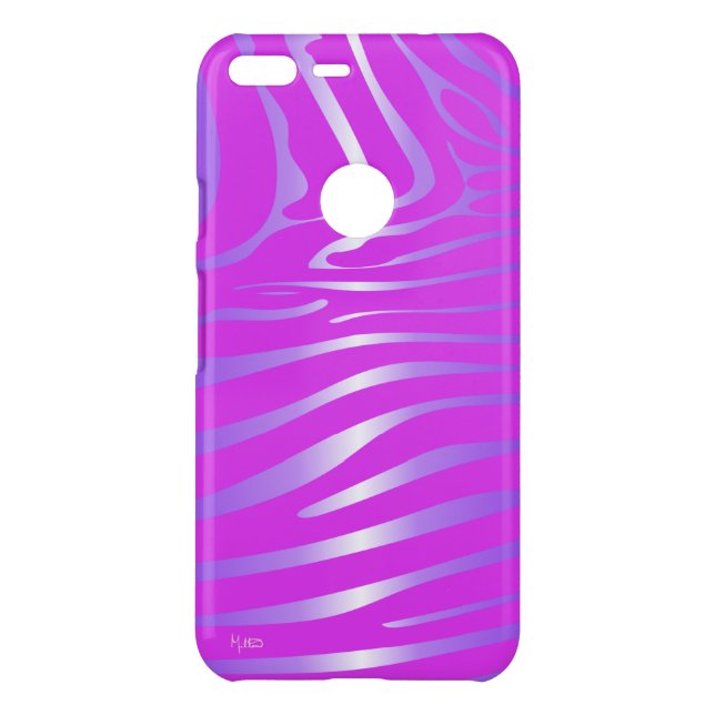 Zesty Zebra Pink Uncommon Google Pixel XL Case (Back)