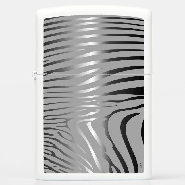 Zesty Zebra Zippo Lighter (Front)