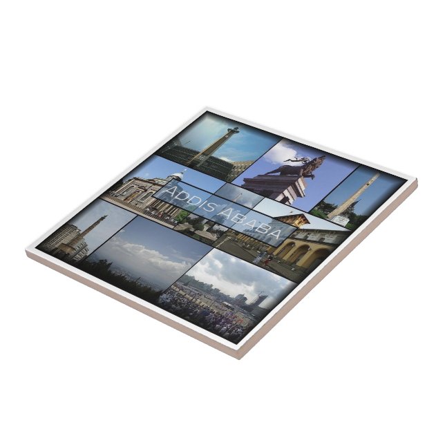 zET012 ADDIS ABABA, Mosaic,  Ceramic Tile (Side)