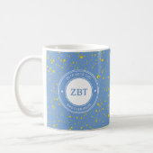 Zeta Beta Tau | Badge Coffee Mug (Left)
