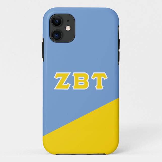 Zeta Beta Tau | Greek Letters Case-Mate iPhone Case (Back)