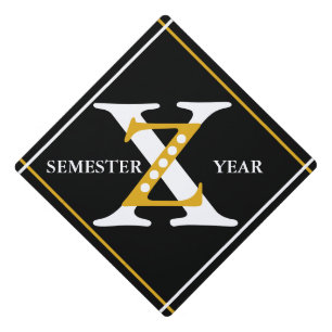 Zeta Chi Graduation Cap Topper