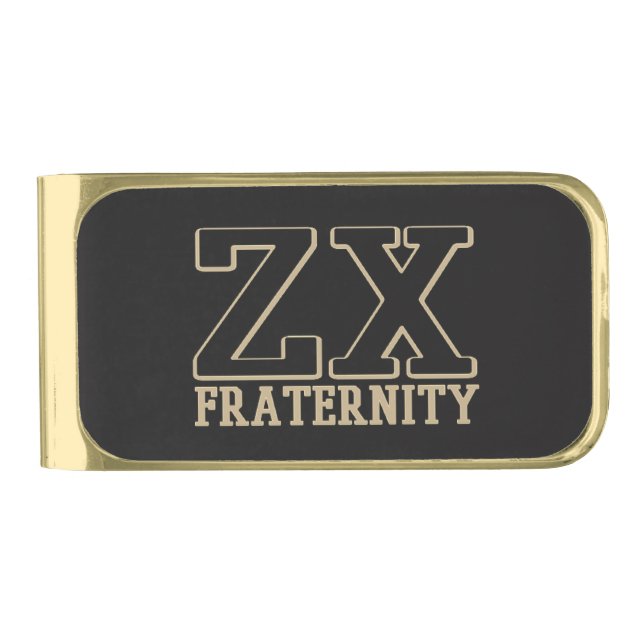 Zeta Chi Money Clip (Front)