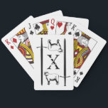 Zeta Chi Playing Cards<br><div class="desc">ZX playing cards with sheep and swords</div>
