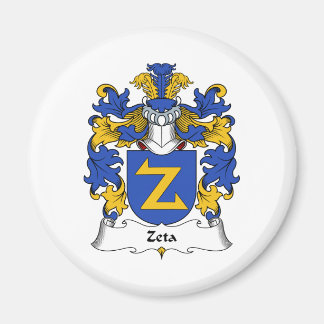 Zeta Family Crest Magnet