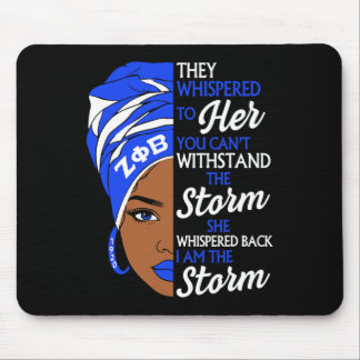 Zeta Phi Beta Sorority Black Women Pride Melanin A Mouse Pad