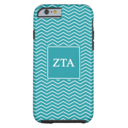 Zeta Tau Alpha | Chevron Pattern Tough iPhone 6 Case