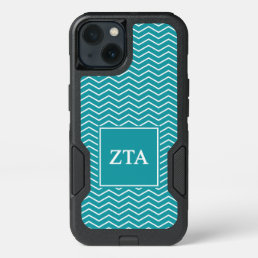 Zeta Tau Alpha | Chevron Pattern iPhone 13 Case