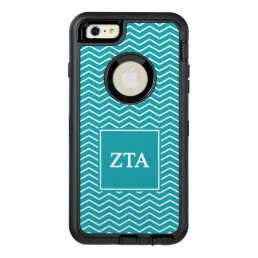 Zeta Tau Alpha | Chevron Pattern OtterBox Defender iPhone Case