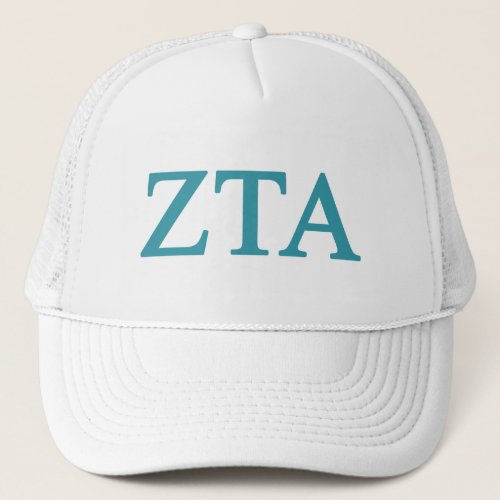 Zeta Tau Alpha Lil Big Logo Trucker Hat