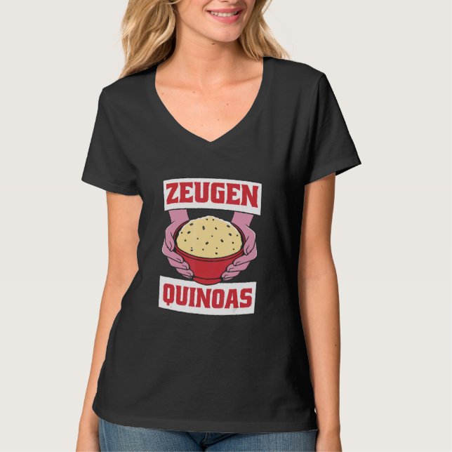 Zeugen Quinoas  Vegan Organic Quinoa Gastro T-Shirt (Front)