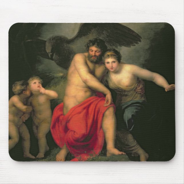 Zeus and Hera on Mount Ida, 1775 Mouse Pad (Front)