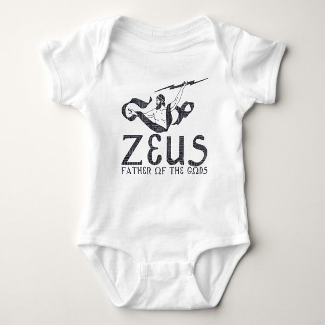 Zeus Baby Bodysuit (Front)