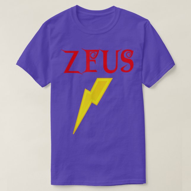 Zeus Costume 6916 T-Shirt (Design Front)