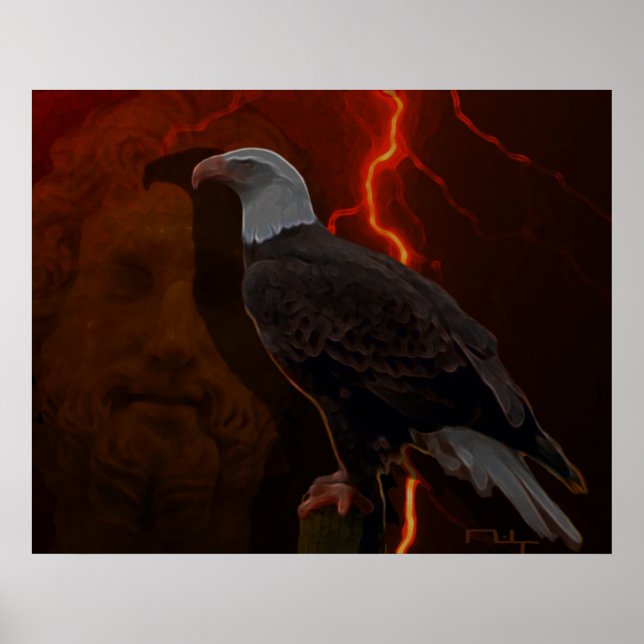 Zeus ' eagle poster (Front)