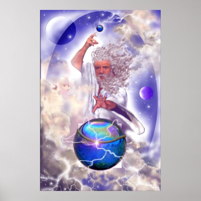 Zeus; God of the Heavens Poster (Front)