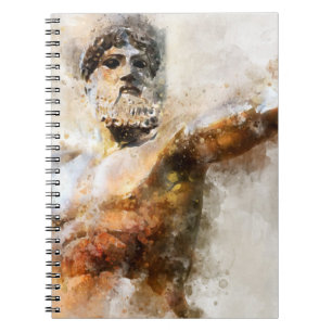 Zeus God of Thunder Greek Mythology - Jupiter Notebook
