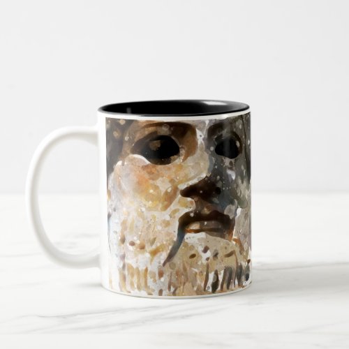 Zeus God of Thunder Greek Mythology _ Jupiter Two_Tone Coffee Mug