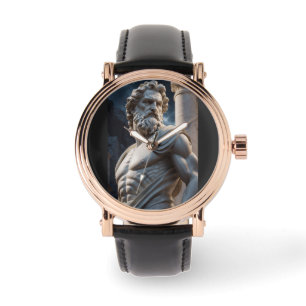 Zeus Greek God Statue Watch