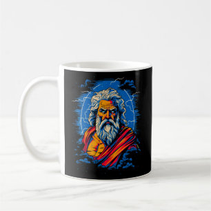 Zeus Greek Mythology God of Lightning Coffee Mug
