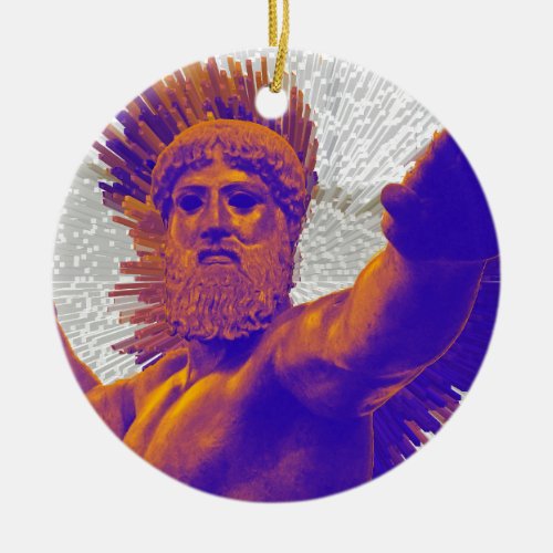 Zeus  _ Jupiter Ceramic Ornament