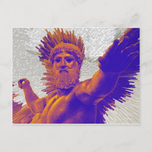 Zeus - Jupiter Postcard
