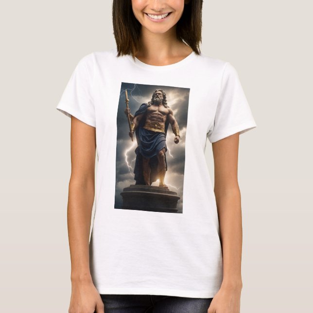 Zeus – King of the Gods T-Shirt (Front)