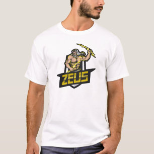 Zeus Lightning bolt Greek Myths T-Shirt