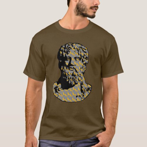 Zeus marble statue T_Shirt