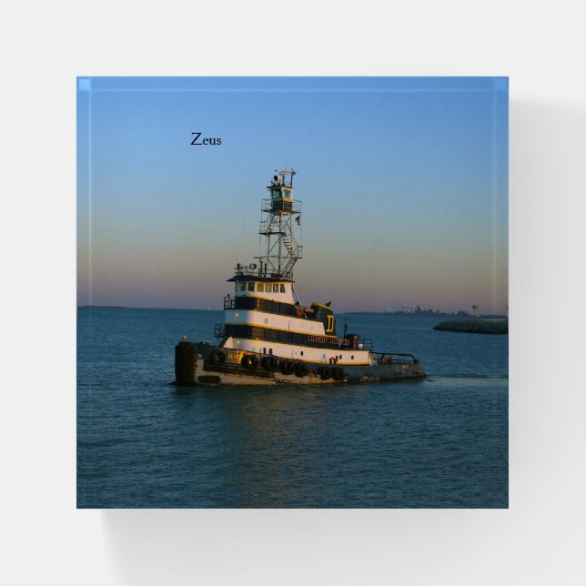 Zeus paperweight (Front)