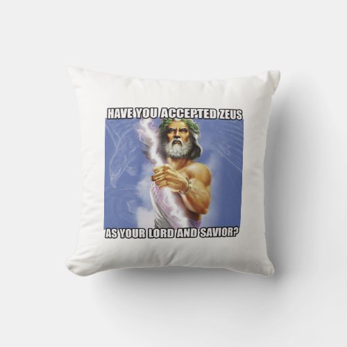 Zeus pillow