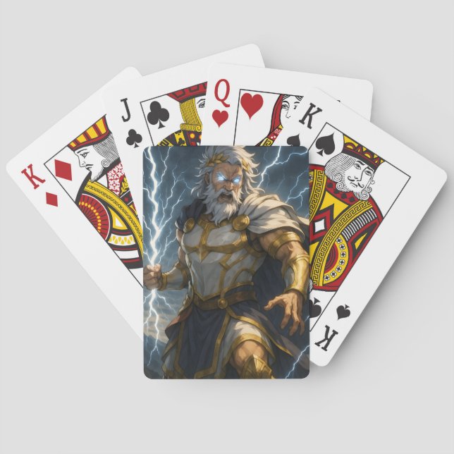 Zeus Poker Cards (Back)