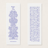 Zeus Prayer Card (Front & Back)