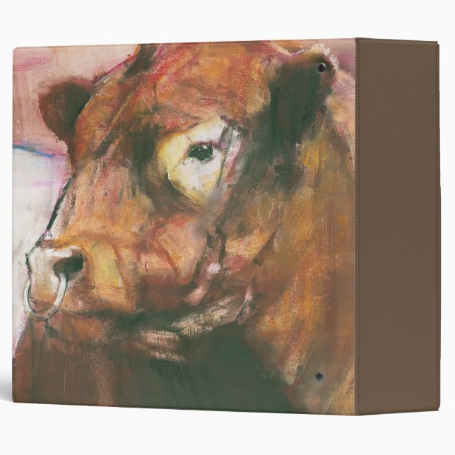 Zeus Red Belted Galloway Bull 2006  2 Binder (Back/Spine)