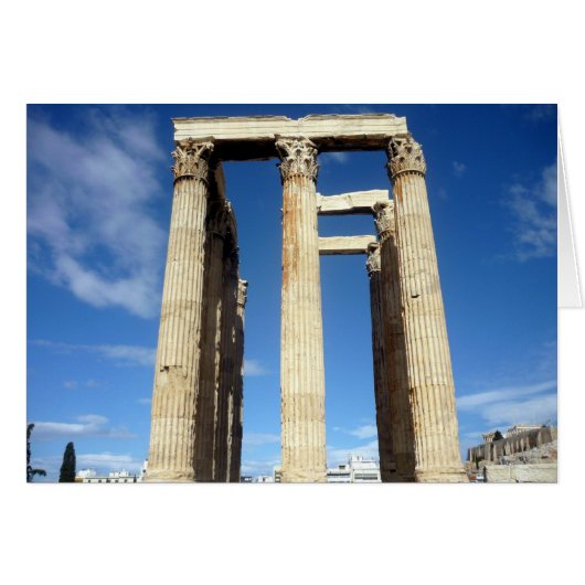zeus temple three cards (Front Horizontal)