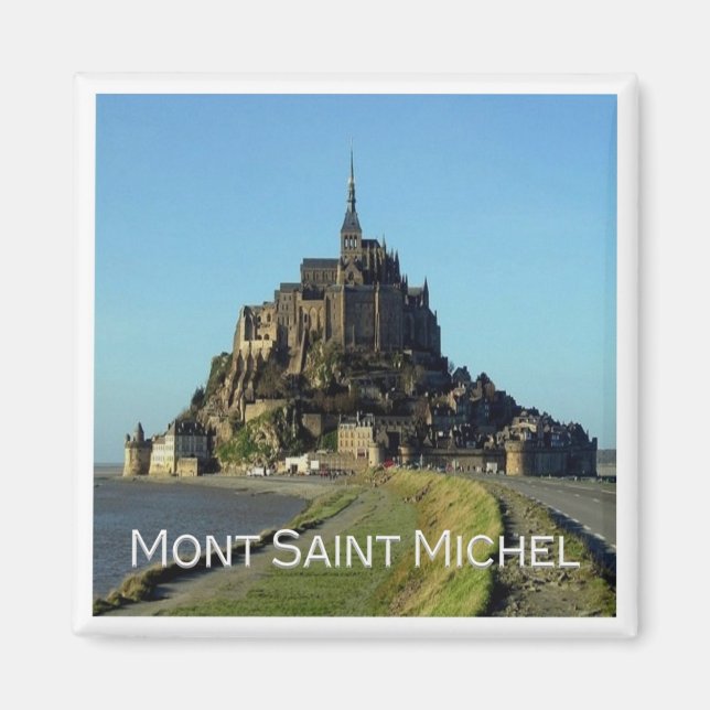 zFR027 MONT SAINT-MICHEL, Normandy , Fridge Magnet (Front)