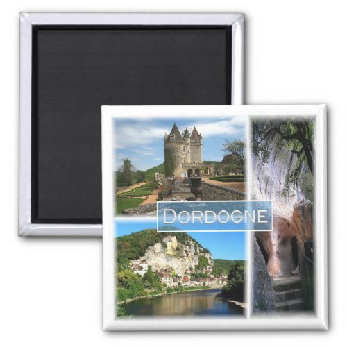 zFR033 DORDOGNE France Fridge Magnet