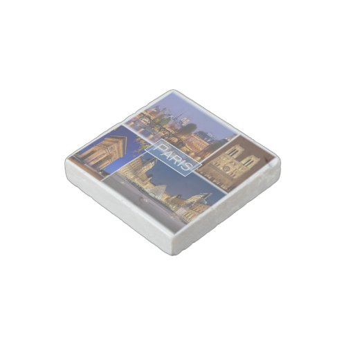 zFR034 PARIS the capital of France Stone Magnet