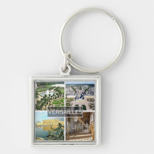 zFR042 VERSAILLES The Palace, France, Keychain (Front)