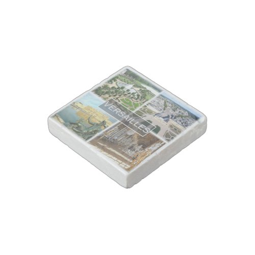 zFR042 VERSAILLES The Palace France Stone Magnet