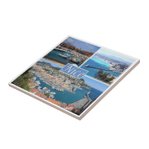 zFR044 NICE, Provence, France, Ceramic Tile