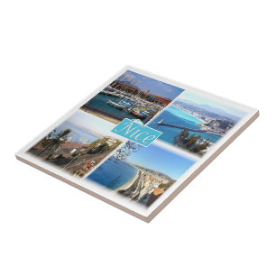 zFR045 NICE, Provence, France, Ceramic Tile